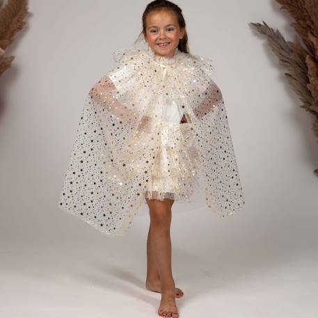 Déguisement enfant – cape avec tutu loane Écru 1 - vertbaudet enfant 