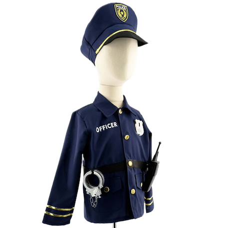Déguisement enfant – officier de police Bleu 2 - vertbaudet enfant 