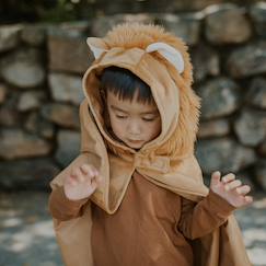 Jouet-Jeux d'imitation-Déguisement cape petit lion