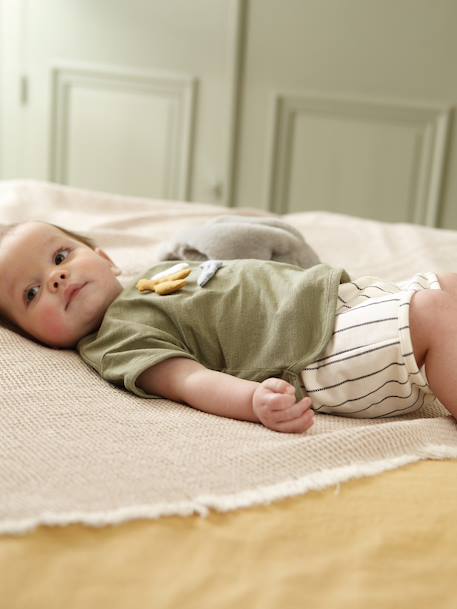Bébé-Ensemble-Ensemble 2 pièces coton garçon