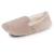 Chaussons slippers velours, semelle gomme antidérapante Beige 1 - vertbaudet enfant 