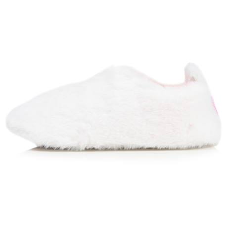 Chaussons bottillons imitation fourrure, semelle gomme antidérapante Ivoire 4 - vertbaudet enfant 