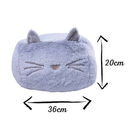 Pouf chat en peluche - enfant - made in france 16668 4 - vertbaudet enfant 