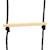 Échelle corde 5 barreaux pour portique  bois h190-250cm Marron - noir - moutarde 3 - vertbaudet enfant 