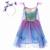 Déguisement enfant – robe de fée papillon avec ailes et serre-tête Bleu 2 - vertbaudet enfant 