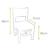 Lot de 2 chaises enfant en bois  4-7 ans Vert sauge 5 - vertbaudet enfant 
