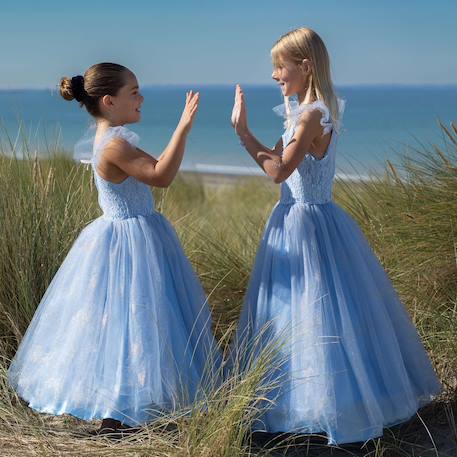 Déguisement enfant – robe de princesse eva Bleu 5 - vertbaudet enfant 