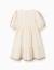Robe en lin à manches ballon et broderie Beige 3 - vertbaudet enfant 
