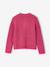 Gilet fille maille fine mousseuse corail+gris chiné+pivoine 10 - vertbaudet enfant 