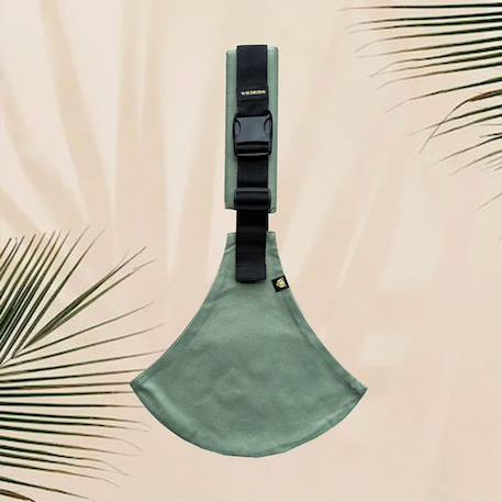 Porte-bébé wildride fern Vert d'eau 4 - vertbaudet enfant 
