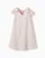Robe évasée en tweed avec nœuds décoratifs Rose clair 3 - vertbaudet enfant 