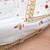 Couffin bébé avec matelas habillage et drap housse gallina Écru – motif poules champêtre 3 - vertbaudet enfant 