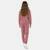 Ensemble sweat capuche et pantalon jogging fille à imprimé Rose 3 - vertbaudet enfant 