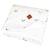 Couverture réversible en satin de coton gallina Écru – motif poules champêtre 1 - vertbaudet enfant 