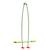 Siège balançoire double face à face Vert olive 3 - vertbaudet enfant 