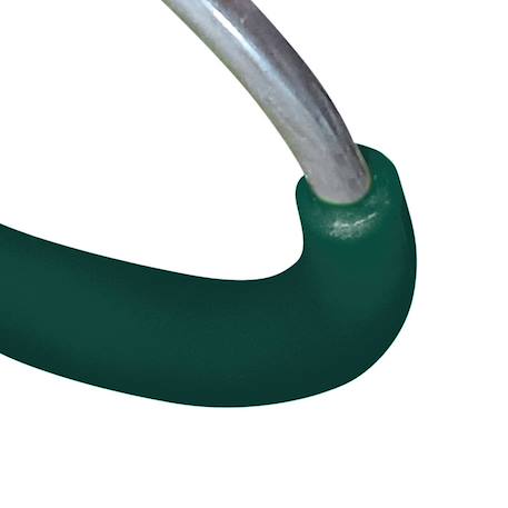 Anneaux de gymnastique agrès balançoire pour portique bois 1,95 à 2,50 m Vert 4 - vertbaudet enfant 