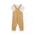 Ensemble salopette bébé en coton gaufré et t-shirt mini rêve Ocre 3 - vertbaudet enfant 