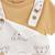 Ensemble salopette bébé et t-shirt mini rêve Ecru 4 - vertbaudet enfant 