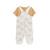Ensemble salopette bébé et t-shirt mini rêve Ecru 3 - vertbaudet enfant 