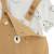 Ensemble salopette bébé en coton gaufré et t-shirt mini rêve Ocre 4 - vertbaudet enfant 