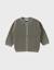 Cardigan en tricot coton Vert 1 - vertbaudet enfant 