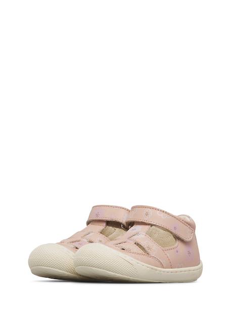 Sandales en cuir wad Rose poudré- 5 - vertbaudet enfant 