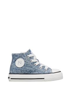 Chaussures-Baskets à la cheville en tissu ylfas.