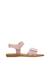 Sandales en daim melibu Rose-+Sage- 1 - vertbaudet enfant 