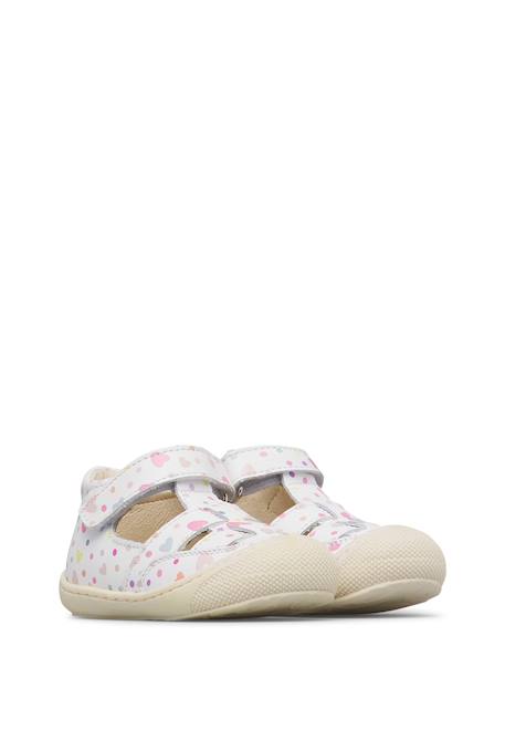 Sandales en cuir wad Blanc- 2 - vertbaudet enfant 