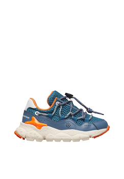 Chaussures-Sneakers en simili cuir et tissu technique raikiri junior.