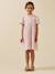 Robe en gaze de coton fille Rose tendre 5 - vertbaudet enfant 