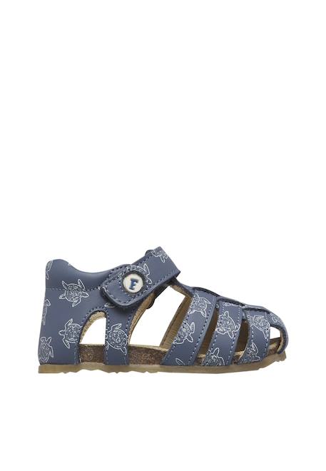 Sandales semi alby Bleu marine 1 - vertbaudet enfant 