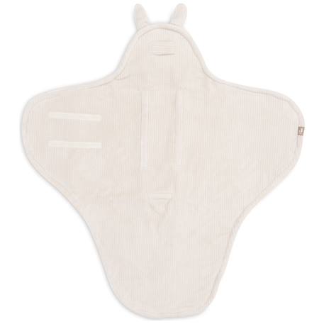 Couverture nomade bunny nougat (100 x 105 cm) Beige+Beige, gris, marron+Biscuit, noir+Ecru, marron+Rose sauvage+Sable, noir 22 - vertbaudet enfant 