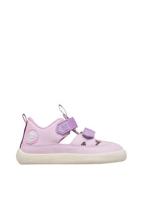 Sandales en cuir giommy Bleu-+Rose- 6 - vertbaudet enfant 