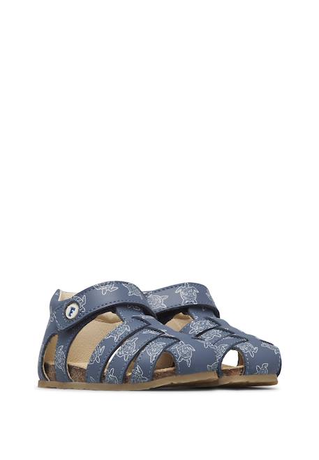 Sandales semi alby Bleu marine 2 - vertbaudet enfant 