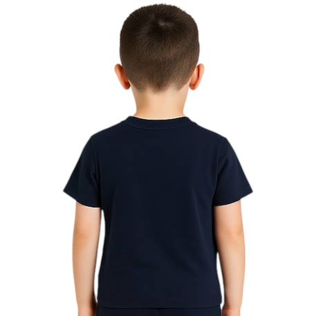 Pack 2 t-shirts et 1 short garçon à imprimé Blanc 4 - vertbaudet enfant 