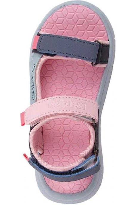 Sandales enfant kana Noir / bleu / vert+Rose / gris 10 - vertbaudet enfant 
