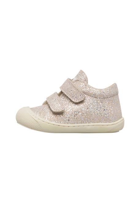 Chaussures en suede avec paillettes cocoon vl Platine-+Rose- 3 - vertbaudet enfant 