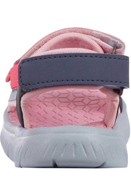 Sandales enfant kana Noir / bleu / vert+Rose / gris 8 - vertbaudet enfant 