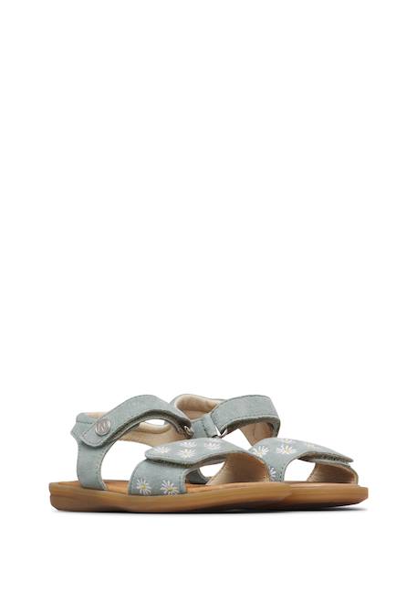 Sandales en daim melibu Rose-+Sage- 7 - vertbaudet enfant 