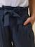 Short  en gaze de coton - collection junior Bleu pastel+Marine+Nude 8 - vertbaudet enfant 