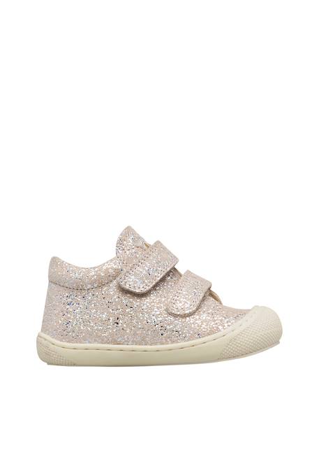 Chaussures en suede avec paillettes cocoon vl Platine-+Rose- 1 - vertbaudet enfant 