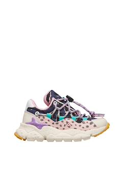 Chaussures-Sneakers en simili cuir et tissu technique raikiri junior.