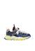 Sneakers en simili cuir et tissu technique yamano 3 junior. Marine- 1 - vertbaudet enfant 