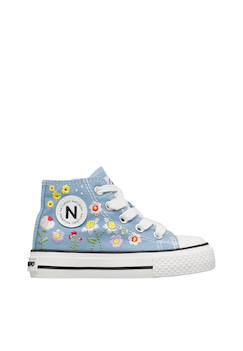 Chaussures-Baskets à la cheville en tissu ylfas.