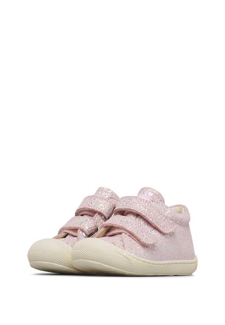 Chaussures en suede avec paillettes cocoon vl Platine-+Rose- 10 - vertbaudet enfant 