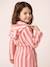 Peignoir enfant rayé lapin personnalisable, avec coton recyclé rayé rose 6 - vertbaudet enfant 