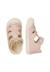 Sandales en cuir wad Rose poudré- 4 - vertbaudet enfant 