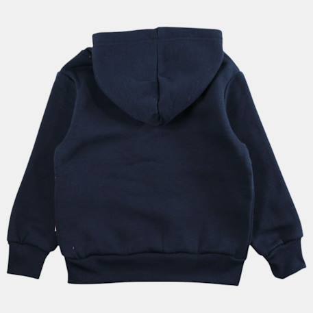 Sweat à capuche garçon imprimé Gris anthracite+Gris clair+Kaki+Marine 16 - vertbaudet enfant 