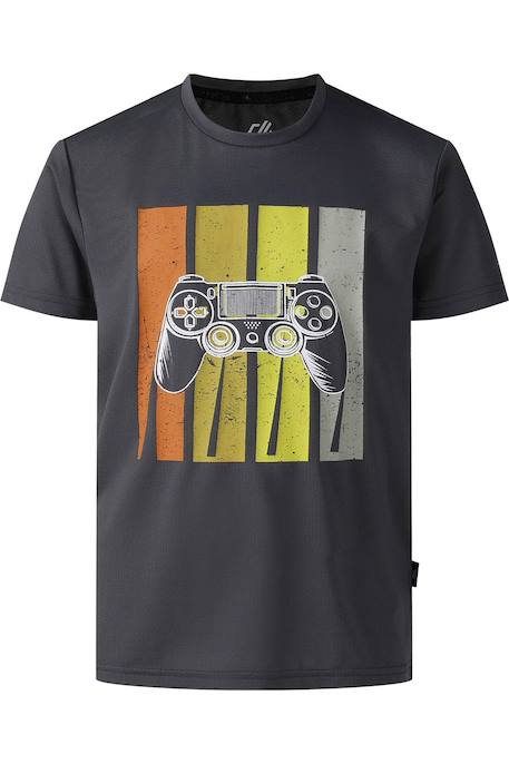 Garçon-T-shirt motif/style manette amuse